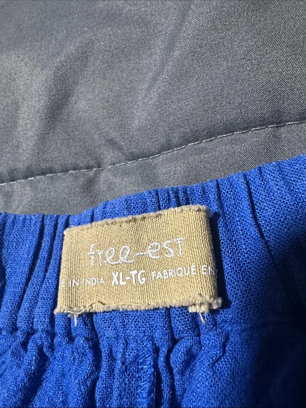 Free People Free-est Sightseer Linen Set in Blue